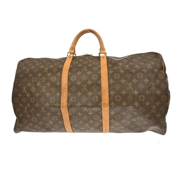 LOUIS VUITTON MONOGRAM KEEPALL BANDOULIERE 60 DUFFLE BAG M41412 VI0990 YQ00416 - Picture 2 of 10